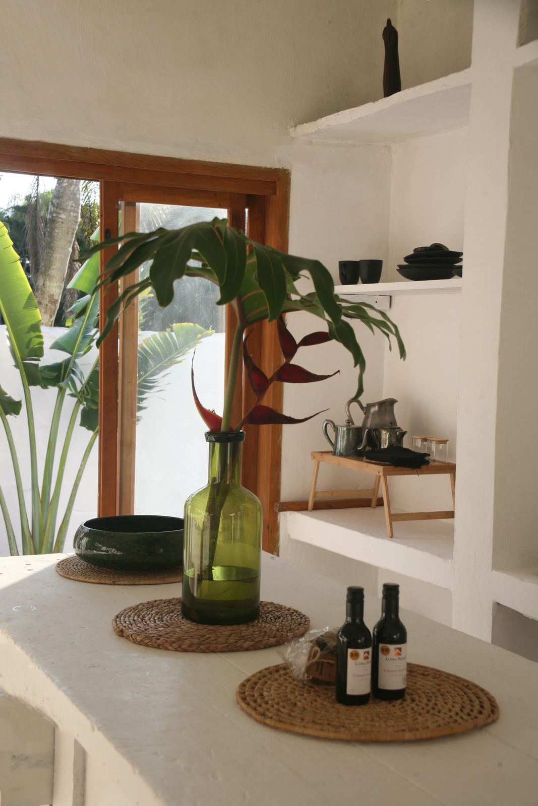 Sala com luz natural